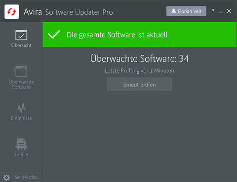 Avira Software Updater Pro Screenshot
